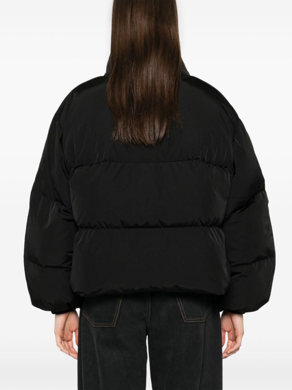Acne Studios Coats Black padded down shell