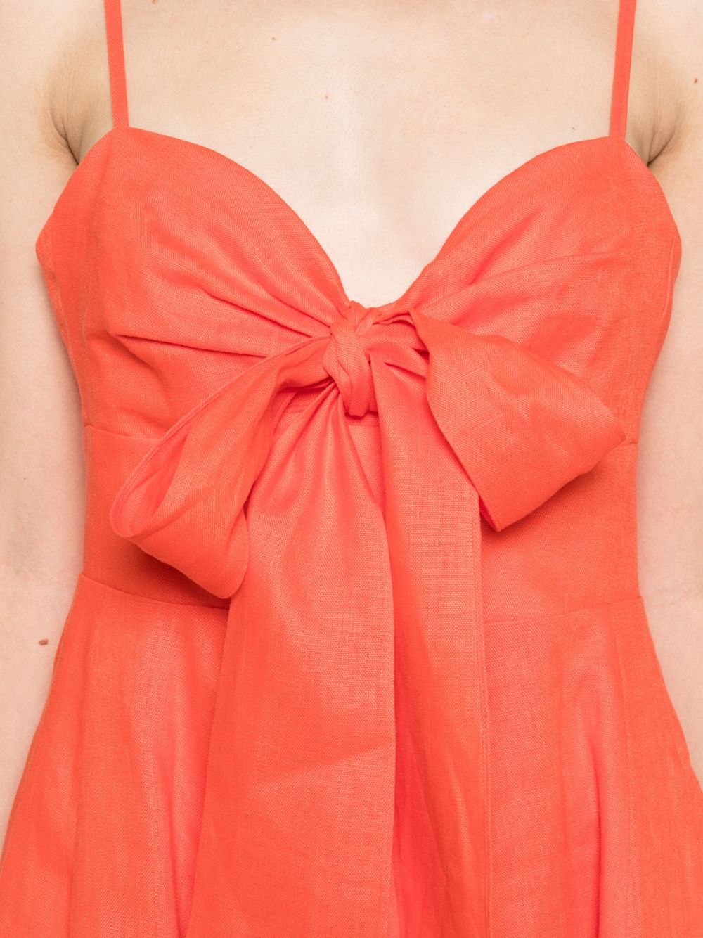 Zimmermann Dresses Red linen mid-length dress