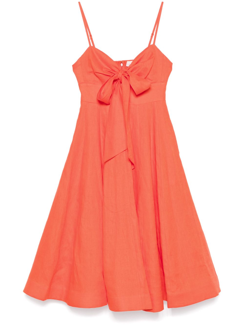 Zimmermann Dresses Red linen mid-length dress