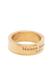 Maison Margiela Bijoux Golden ring in sterling silver