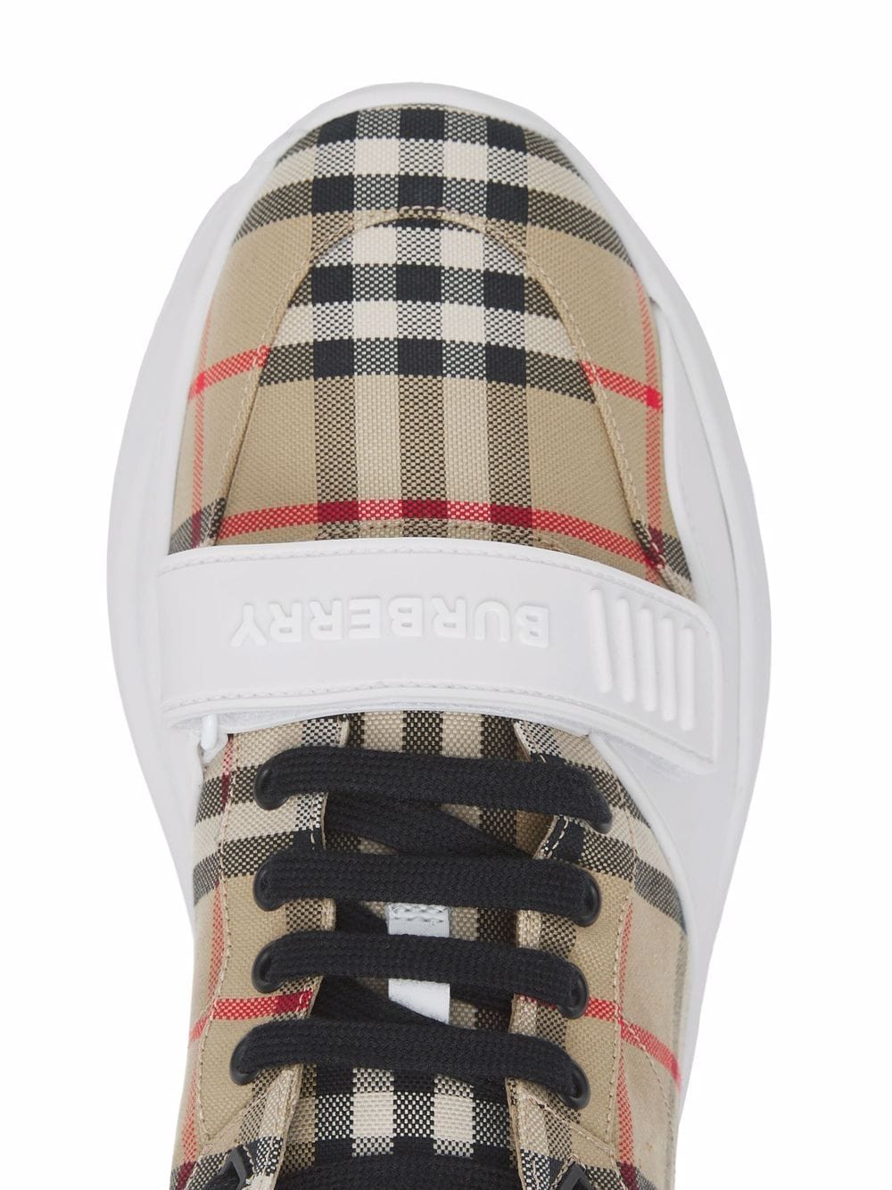 Burberry Sneakers White with Vintage Check