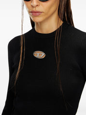 Diesel Sweaters Black EcoVero viscose