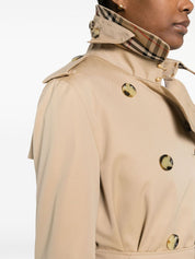 Burberry Coats Beige cotton trench