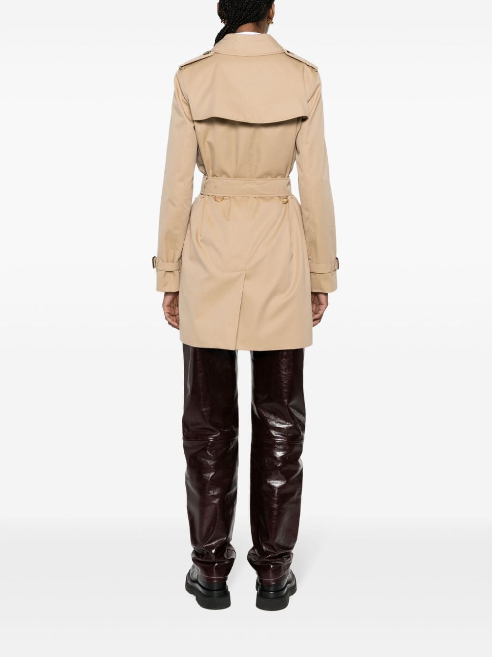 Burberry Coats Beige cotton trench