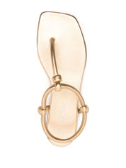 Gianvito Rossi Sandals Golden in nappa leather
