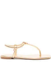 Gianvito Rossi Sandals Golden in nappa leather