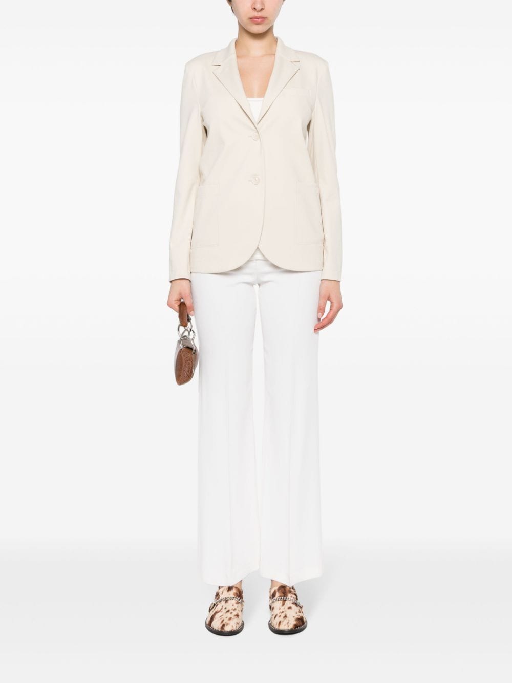 Harris Wharf London Jackets Ivory stretch-jersey