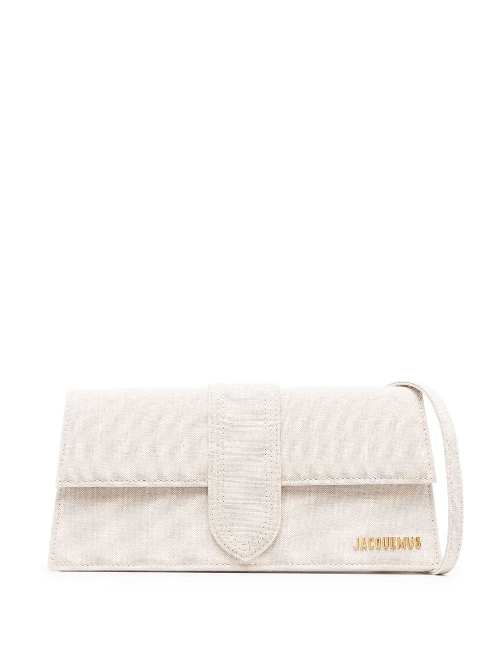 Jacquemus Le Bambino Long Shoulder Bag in Linen