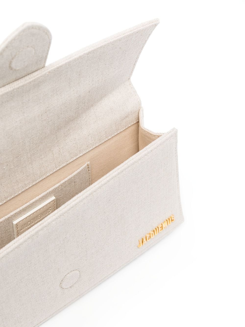 Jacquemus Le Bambino Long Shoulder Bag in Linen