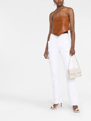 Jacquemus Le Bambino Long Shoulder Bag in Linen