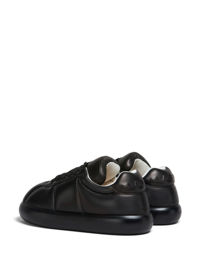 Marni Sneakers Black leather — Padded Men’s Sneakers