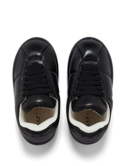 Marni Sneakers Black leather — Padded Men’s Sneakers