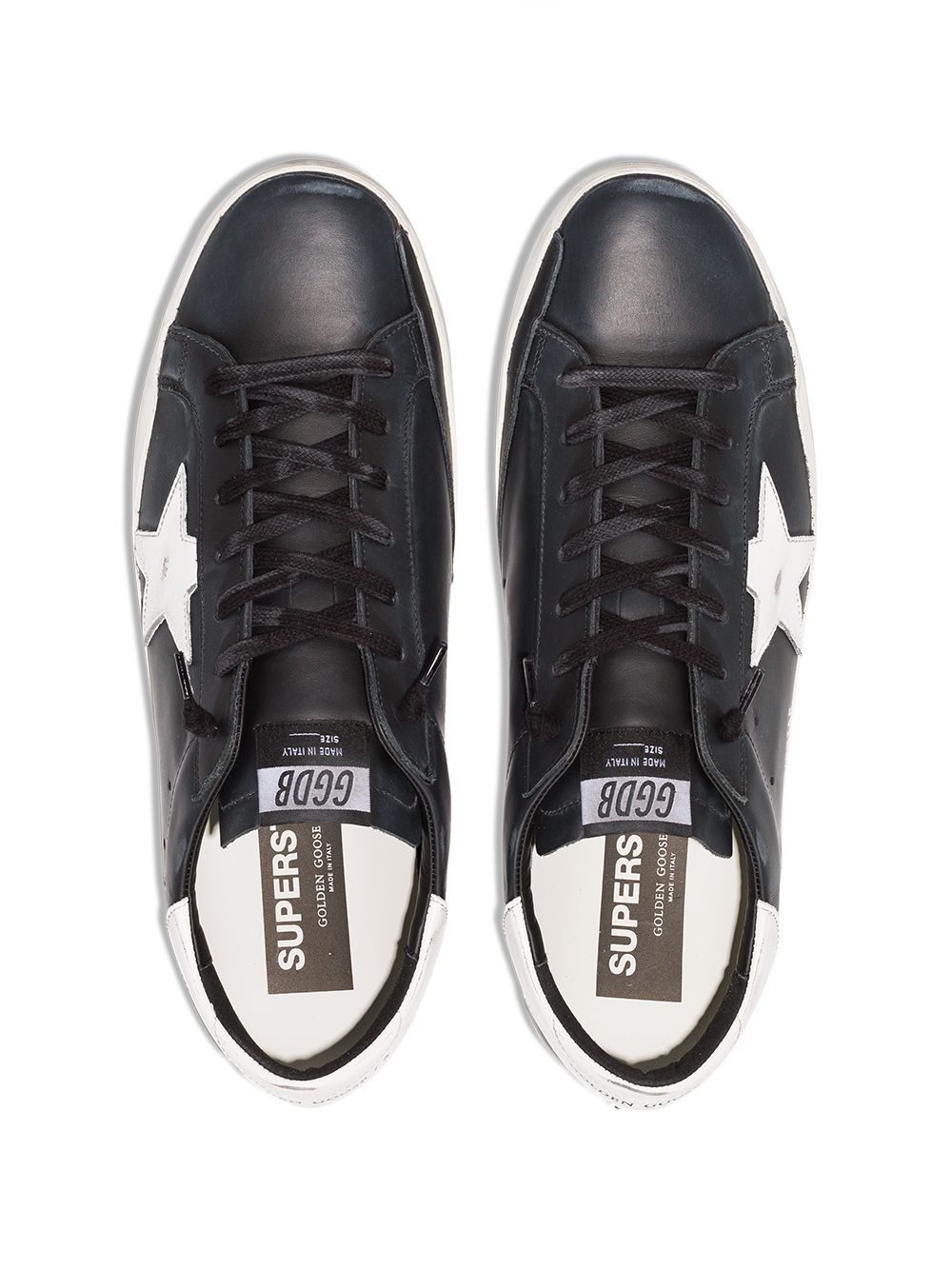 Golden Goose Sneakers Black with signature star