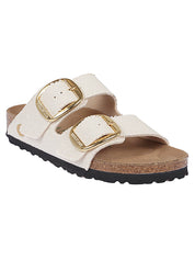 Birkenstock Sandals White woven canvas