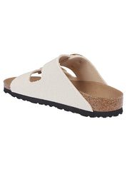 Birkenstock Sandals White woven canvas