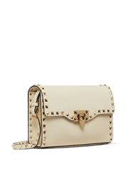 Valentino Garavani Alltime Grainy Calfskin Shoulder Bag
