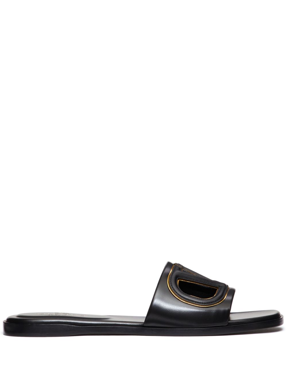Valentino Garavani Sandals Black calfskin