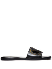 Valentino Garavani Sandals Black calfskin