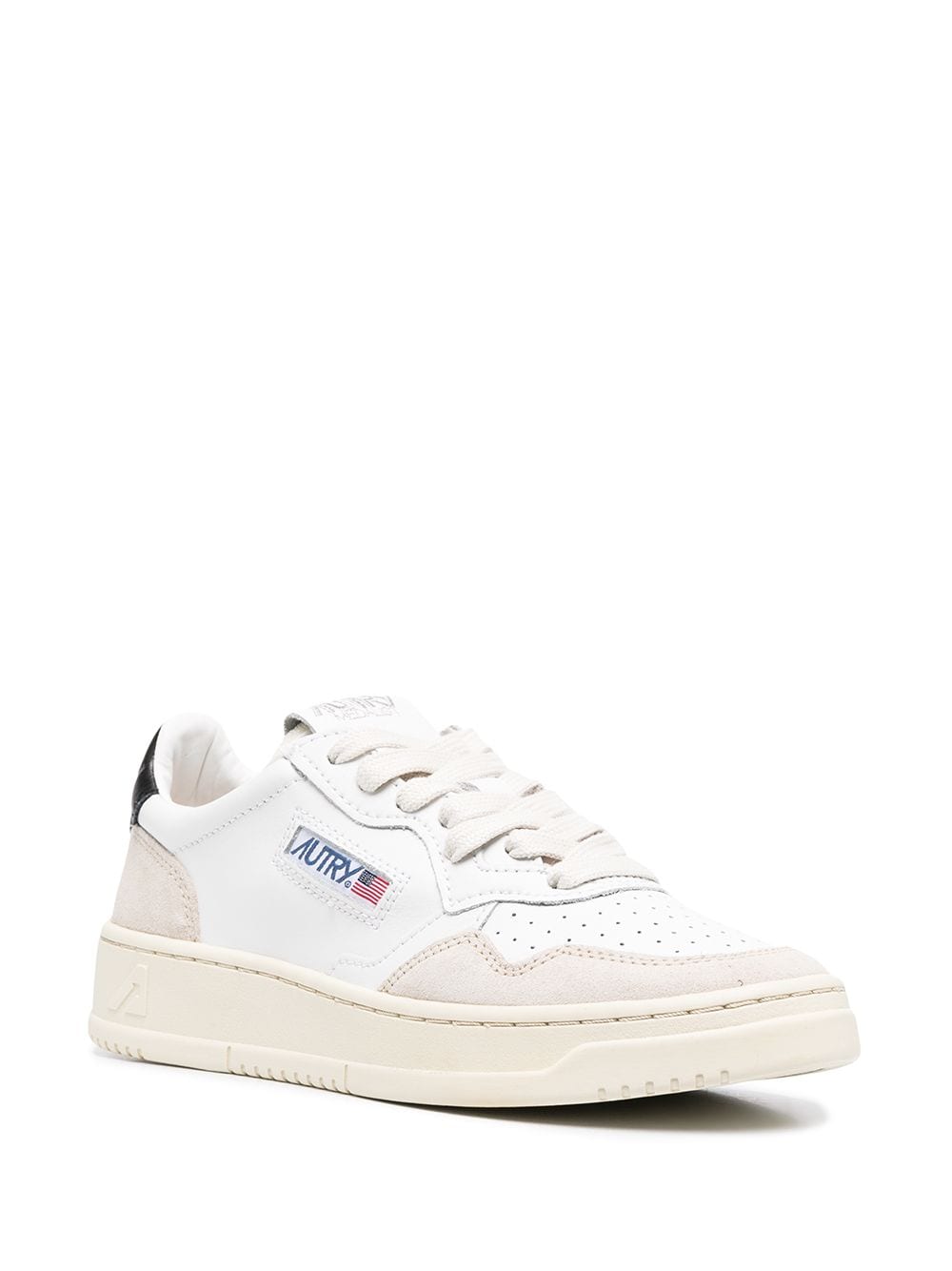 Autry Medalist White Leather Sneakers