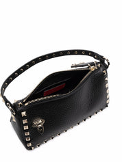 Valentino Garavani Bags.. Black calf leather shoulder bag