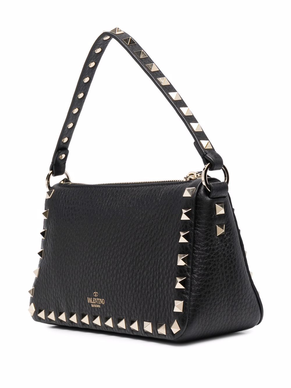 Valentino Garavani Bags.. Black calf leather shoulder bag