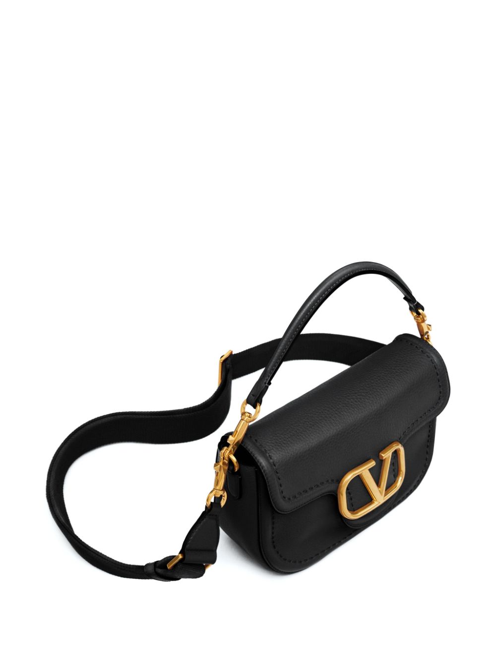 Valentino Garavani Bags.. Black calfskin shoulder bag