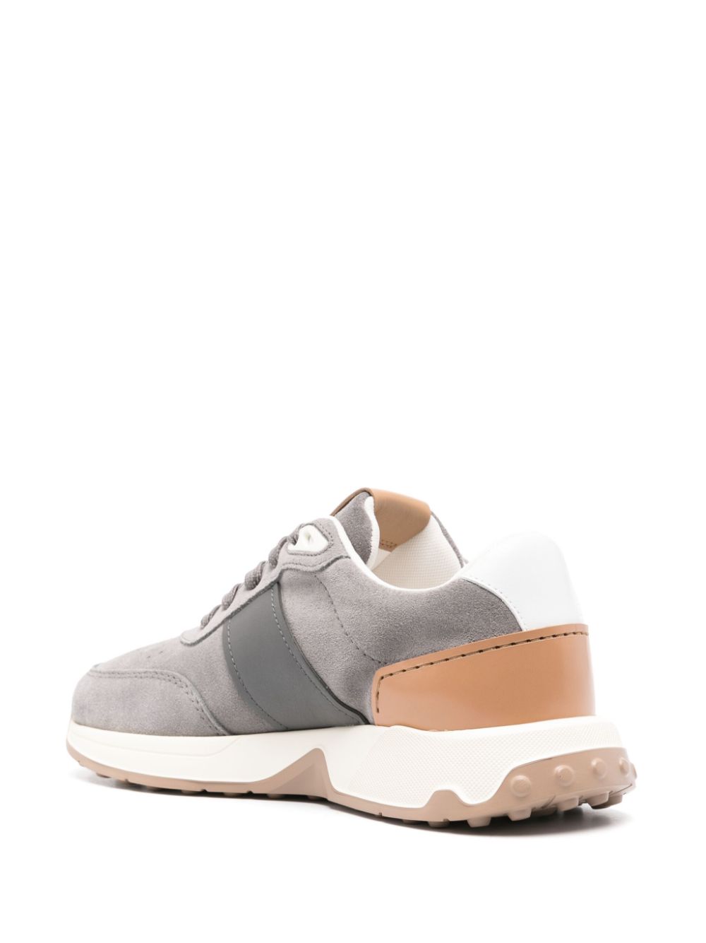 Tod'S Sneakers Grey in calf leather and suede