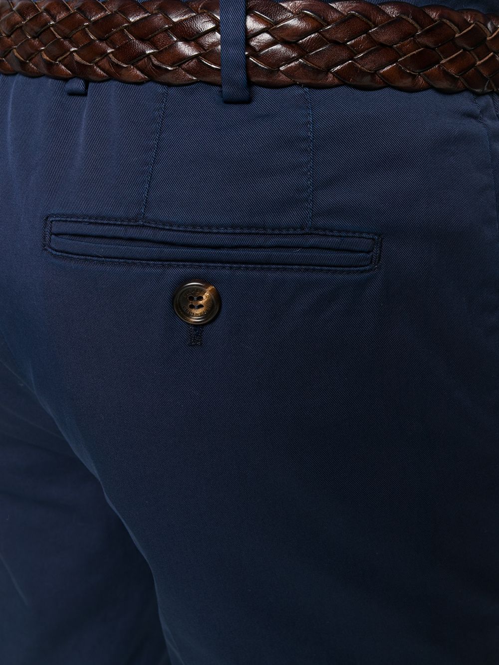 Brunello Cucinelli Pantalon Pantalon chino bleu