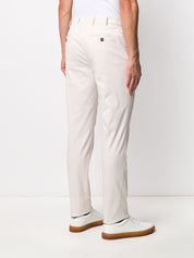 Pantalon Brunello Cucinelli Chino slim blanc