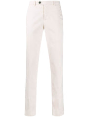 Pantalon Brunello Cucinelli Chino slim blanc