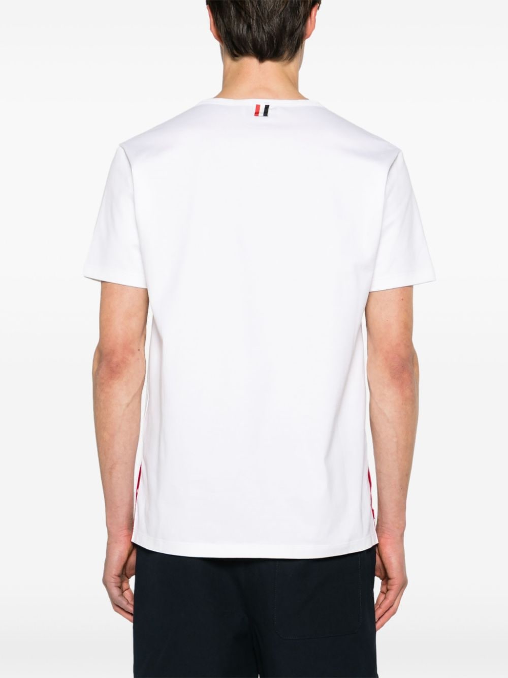 Thom Browne T-shirts and Polos White cotton jersey