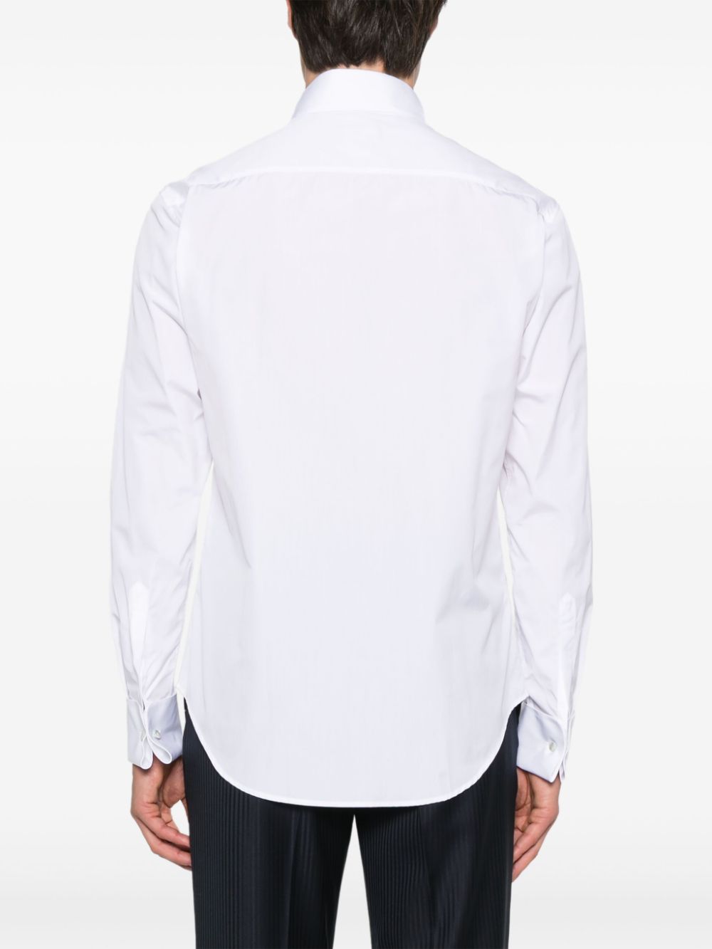 Emporio Armani White Shirts — Classic Cotton Shirts