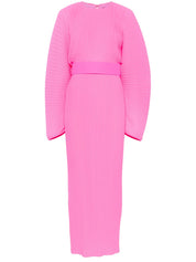 Solace London Dresses Fuchsia pencil silhouette