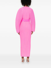 Solace London Dresses Fuchsia pencil silhouette