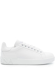 Dolce & Gabbana Portofino leather sneakers in calfskin