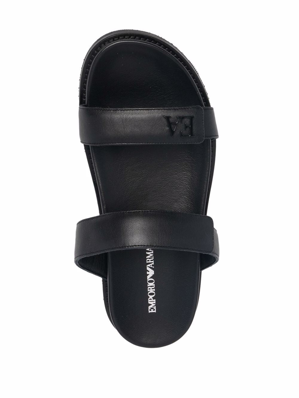 Sandalias EXCLUSIVAS EMPORIO ARMANI en piel negra