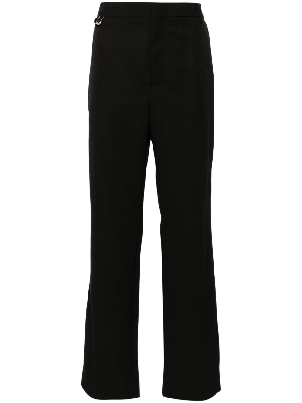 Jacquemus Trousers Black — Virgin Wool Tailored Fit