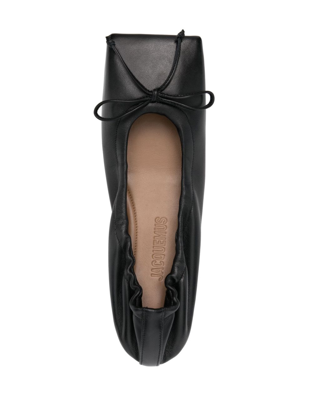 Jacquemus Flat shoes Black in calf leather