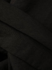 Jacquemus Dresses Black short dress with knot detail