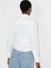 Jacquemus Shirts White Le Bahia long-sleeve shirt