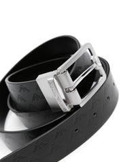 EMPORIO ARMANI EXCLUSIVE Belts Black leather