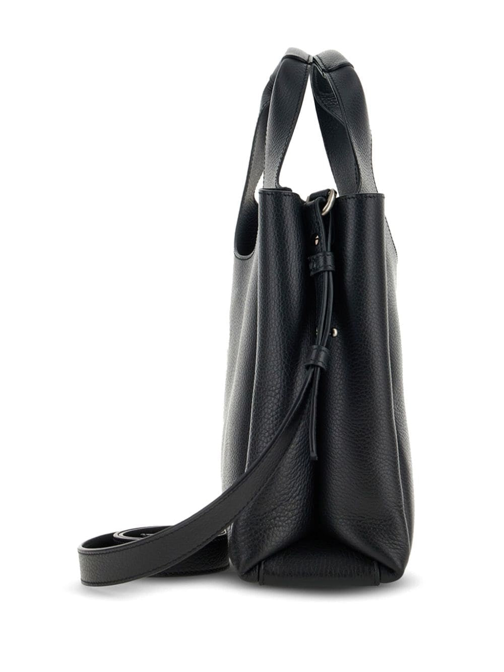 Bolso tote mediano Hogan Pre H-Shopping Bag en piel granulada