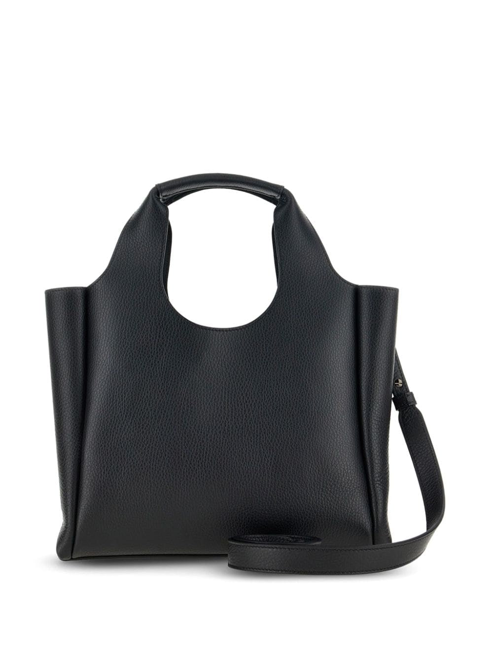 Bolso tote mediano Hogan Pre H-Shopping Bag en piel granulada
