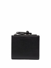 Carteras Emporio Armani de piel granulada negra