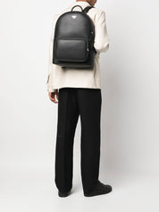 Emporio Armani Bags.. Black leather backpack