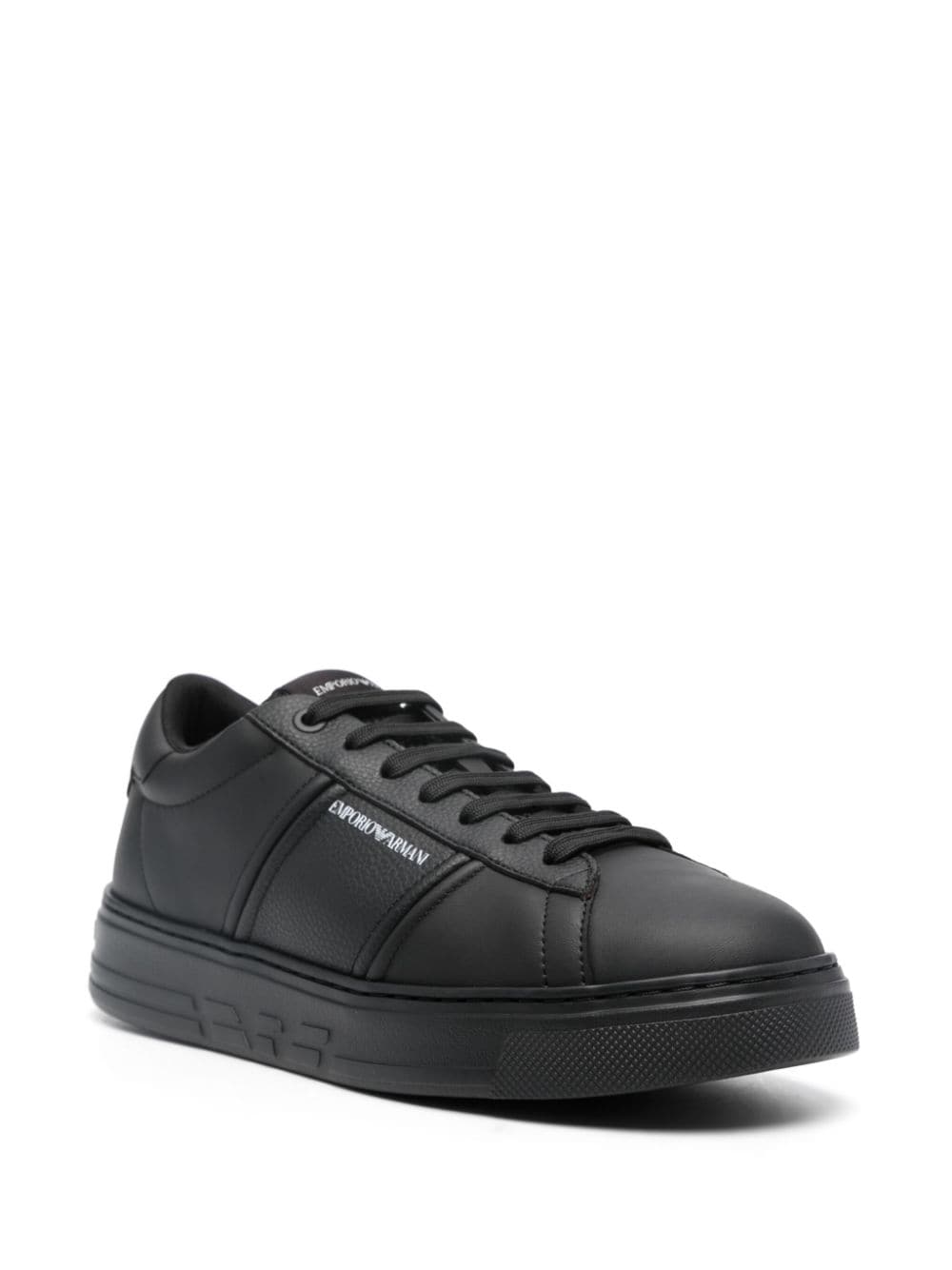 Emporio Armani Sneakers Black leather