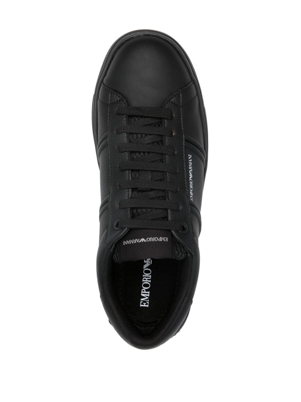 Emporio Armani Sneakers Black leather