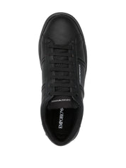 Emporio Armani Sneakers Black leather