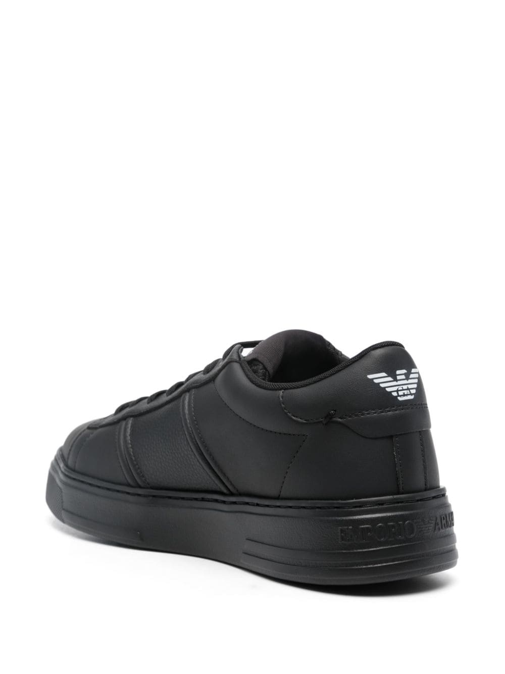 Emporio Armani Sneakers Black leather