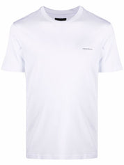 T-shirts et polos Emporio Armani à col rond blanc